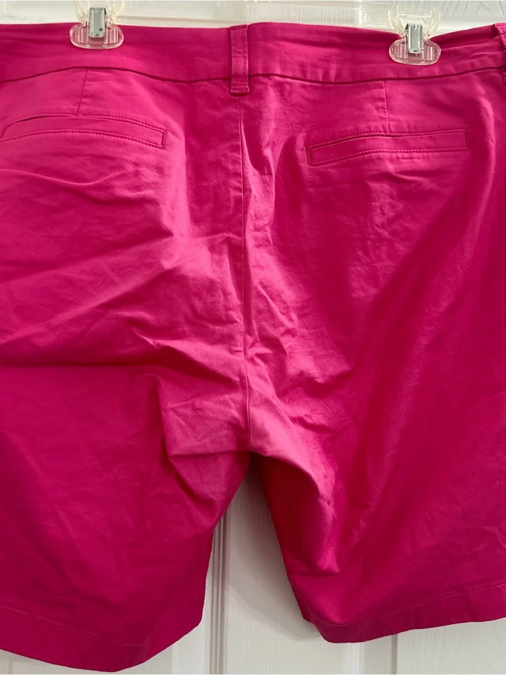 J. Crew Men's Hot Pink Flat Front Shorts